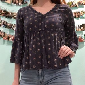 floral blouse